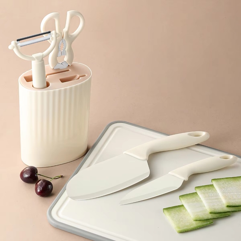Set 5 alat dapur kecil, terbua - Baby Food Scissors ulasan dan harga