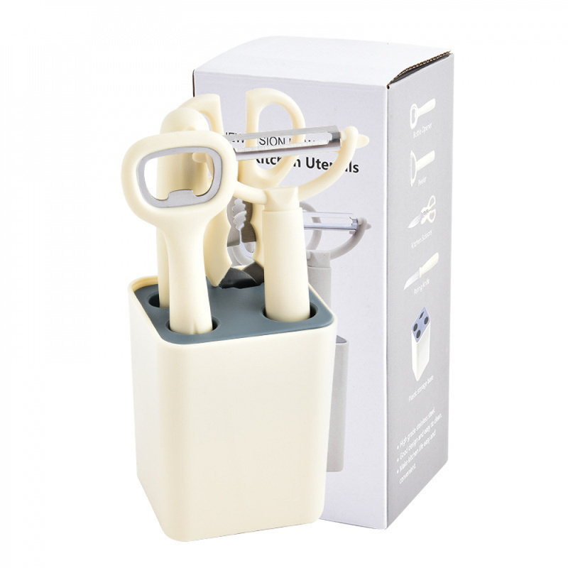 Set Peralatan Dapur 5 Buah den - Baby Food Scissors ulasan dan harga