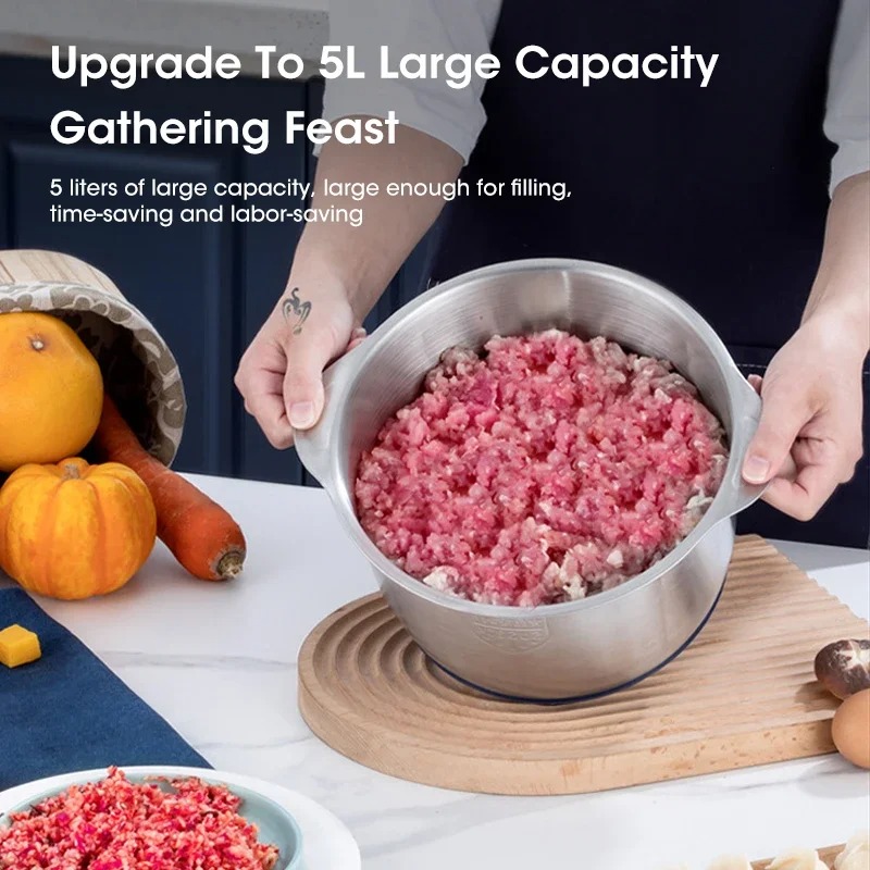 Penggiling Daging Elektrik 5L  - Baby Food Vegetables ulasan dan harga