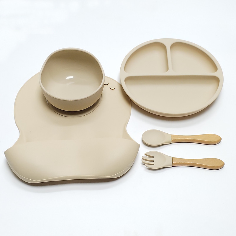 5pcs Set Peralatan Makan Silik - Baby Food Menu ulasan dan harga