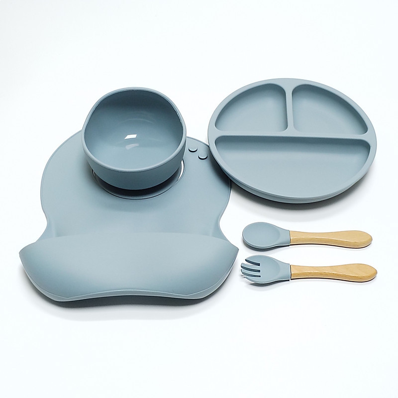 5pcs Set Peralatan Makan Silik - Baby Food Menu ulasan dan harga