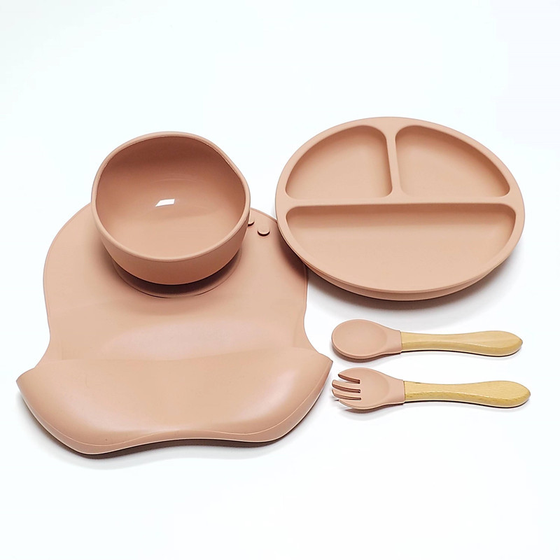 5pcs Set Peralatan Makan Silik - Baby Food Menu ulasan dan harga